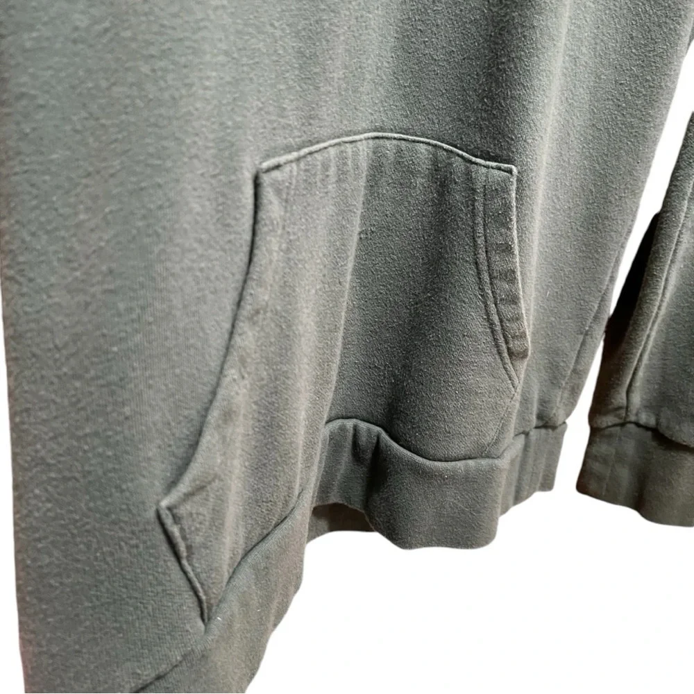 Women’s Medium Green Bay Packers V-Neck Majestic Hoodie Sweatshirt - Picture 3 of 6